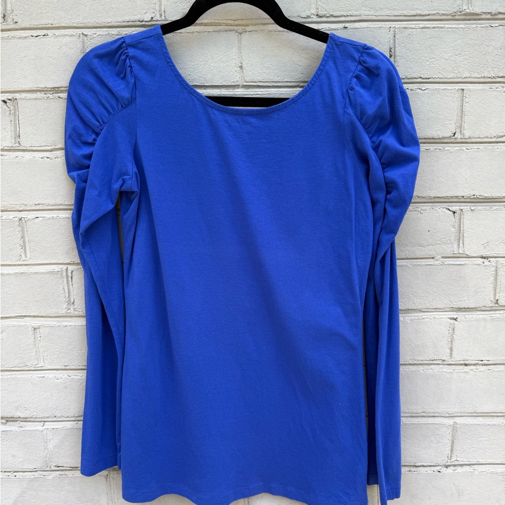 NWOT Lilly Pulitzer Jade Top in Bomber Blue Size M